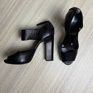*Rare* Pierre Hardy - 5” Black Leather Block Heels - Sz 40